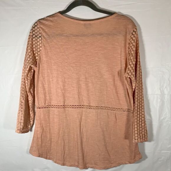Lucky Brand Pink Boho Patterned Top - Picture 2 of 5